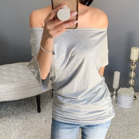 mysisterskloset Tops - ⚪️LAST➖ALEXA in H. Gray